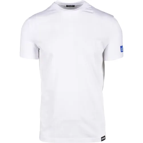 Baumwolle Elastan Unterwäsche T-shirt - Dsquared2 - Modalova