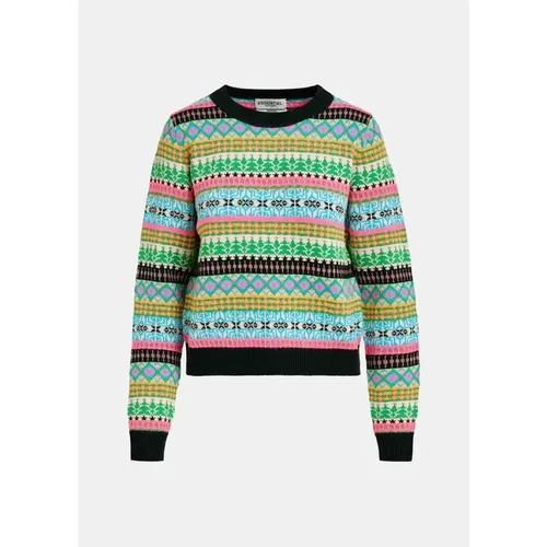 Colorful Jacquard Knit Jersey Egift , female, Sizes: S - Essentiel Antwerp - Modalova