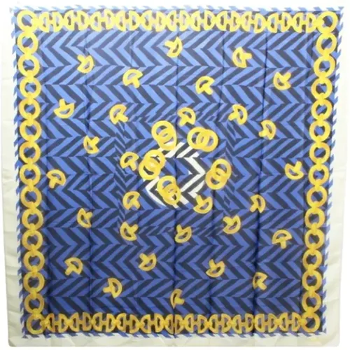 Pre-owned Silk scarves , female, Sizes: ONE SIZE - Celine Vintage - Modalova