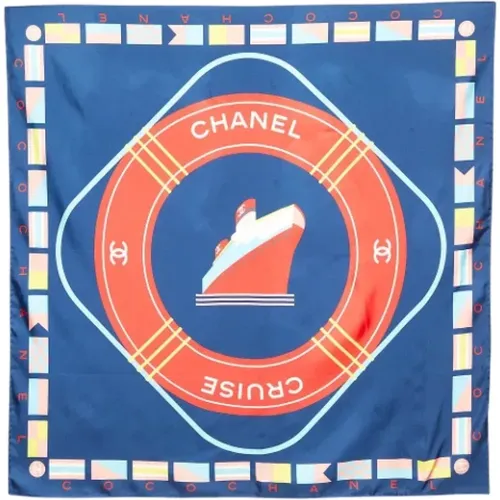 Pre-owned Silk scarves , female, Sizes: ONE SIZE - Chanel Vintage - Modalova