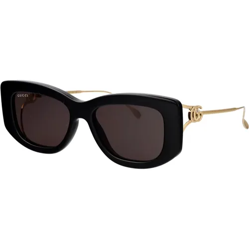 Stylische Sonnenbrille Gg1566S , Damen, Größe: 55 MM - Gucci - Modalova