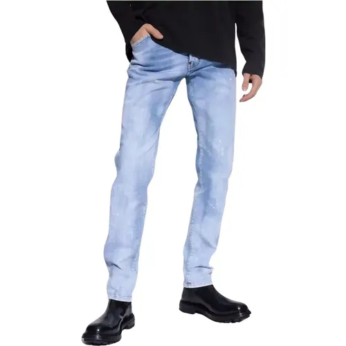 Herren Cool Guy Jeans mit Farbspritzer Effekt - Dsquared2 - Modalova