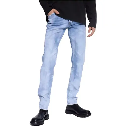 Herren Cool Guy Jeans mit Farbspritzer Effekt , Herren, Größe: M - Dsquared2 - Modalova