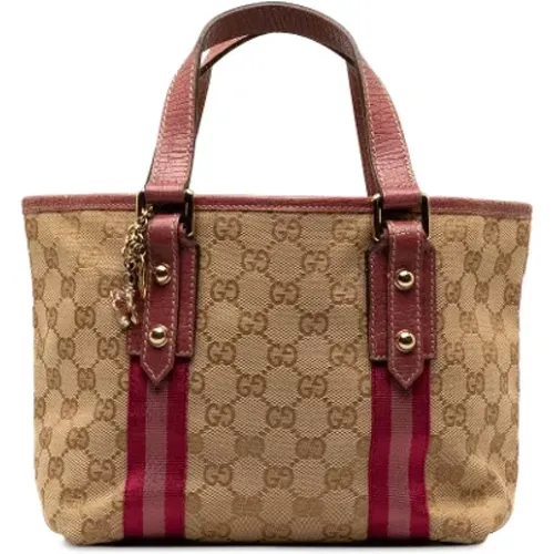 Pre-owned Leather totes , female, Sizes: ONE SIZE - Gucci Vintage - Modalova