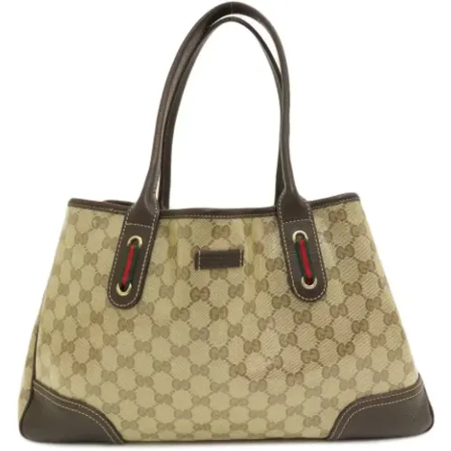 Pre-owned Canvas gucci-bags , female, Sizes: ONE SIZE - Gucci Vintage - Modalova