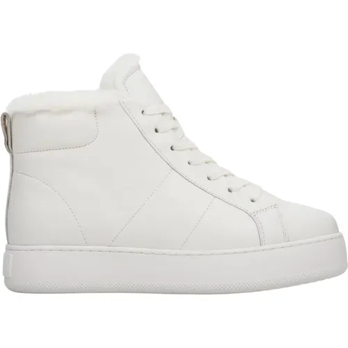 Damen Weiße High-Top Winter Sneakers mit Isolierung Er00112251 - Estro - Modalova