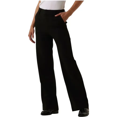 Joelle Gz Pants Schwarze Damen Hosen - Gestuz - Modalova