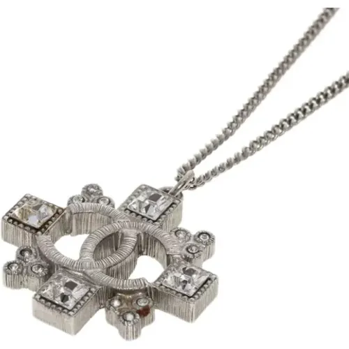 Pre-owned White Gold chanel-jewelry , female, Sizes: ONE SIZE - Chanel Vintage - Modalova