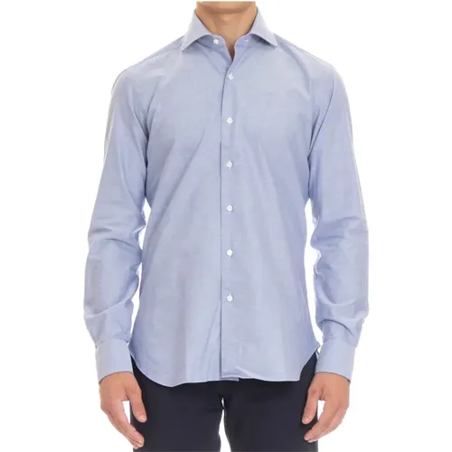 Clear Oxford Shirt , male, Sizes: 3XL, XL, 2XL - Barba - Modalova