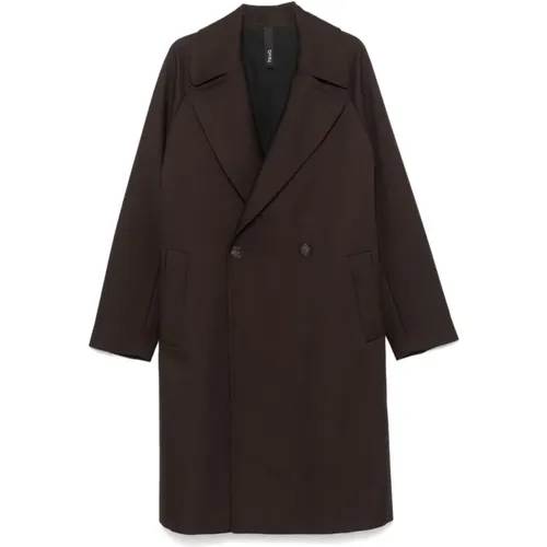 Double-Breasted Coat with Belt , male, Sizes: S, L, M - Hevo - Modalova