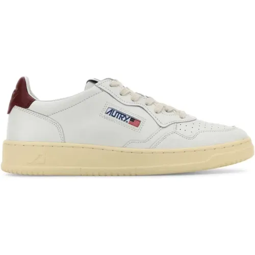 Leather Medalist Sneakers , male, Sizes: 10 UK, 9 UK, 6 UK, 7 UK, 8 UK, 11 UK, 12 UK - Autry - Modalova