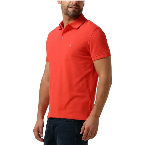 Slim Polo T-shirts,Slim Polo Core 1985,Core 1985 Slim Polo,Herren Polo T-Shirts 1985 Slim Polo - Tommy Hilfiger - Modalova