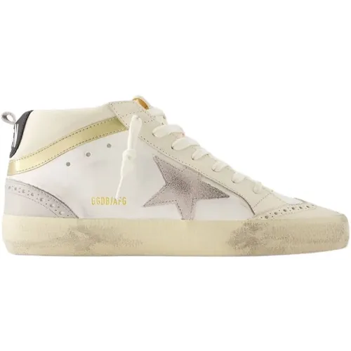 Mid Star Sneakers - Multi - Leder , Damen, Größe: 36 EU - Golden Goose - Modalova