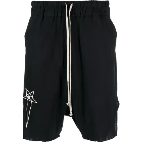 Champions Bermuda Shorts , male, Sizes: M - Rick Owens - Modalova