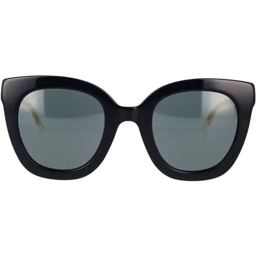 Iconische Cat-Eye Sonnenbrille mit transparenten Bügeln , Damen, Größe: 51 MM - Gucci - Modalova