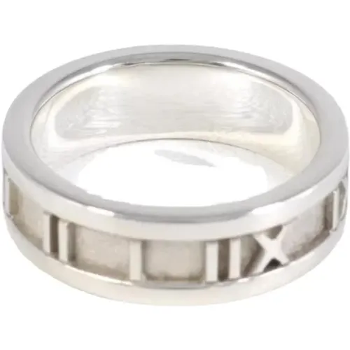 Pre-owned Silver rings , female, Sizes: ONE SIZE - Tiffany & Co. Pre-owned - Modalova