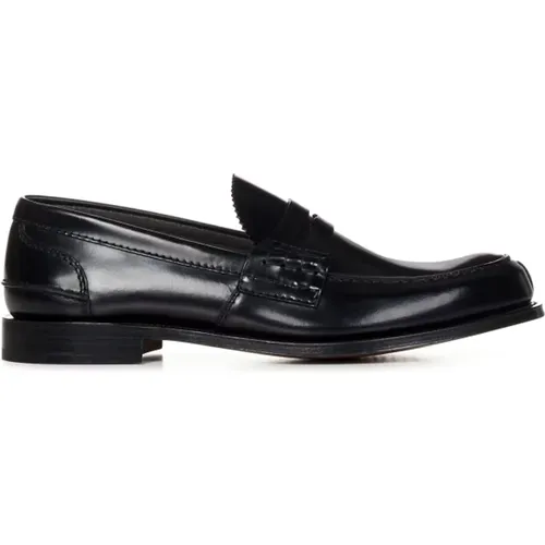 Leather Loafer Shoes , male, Sizes: 8 1/2 UK, 9 1/2 UK - Church's - Modalova