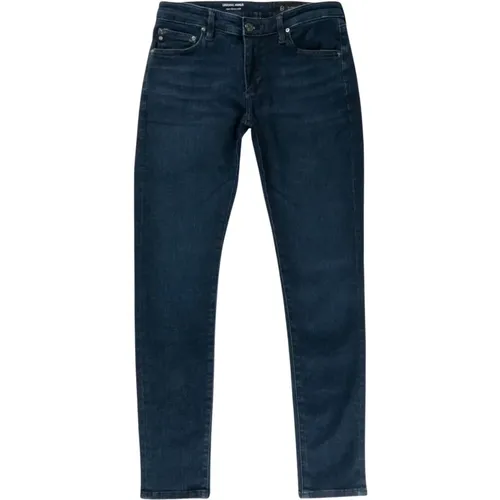 Stilvolle Blau-Schwarze Skinny Denim Jeans - 7 For All Mankind - Modalova