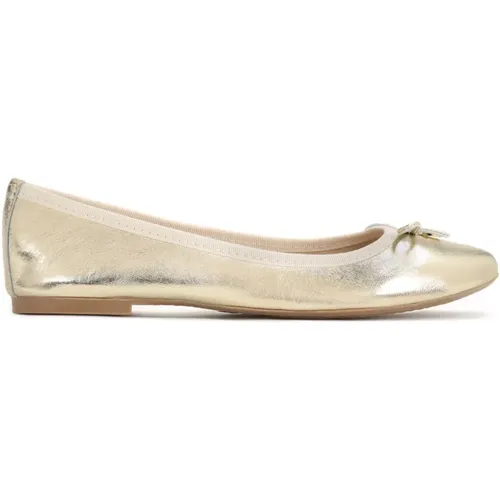 Damen goldene Ballerinas , Damen, Größe: 36 EU - Kazar - Modalova