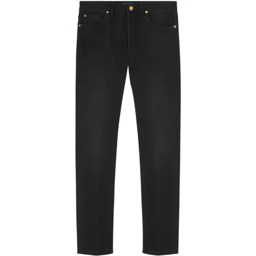 Embroidery Jeans , male, Sizes: W30, W36 - Versace - Modalova