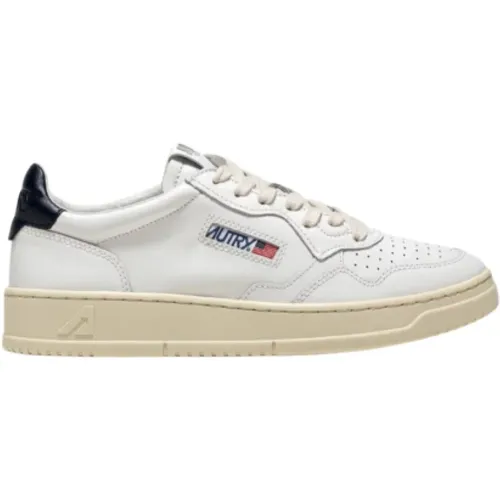 Retro Tennis Stil Sneaker , Herren, Größe: 43 EU - Autry - Modalova