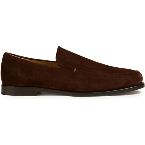 Coffee Alessio Loafer - 899 , female, Sizes: 3 UK, 8 UK - Khaite - Modalova