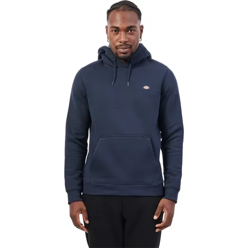 Blauer Kapuzenpullover mit geripptem Saum - Dickies - Modalova