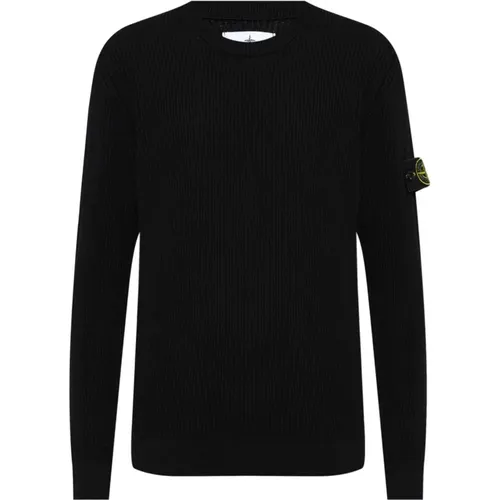 Compass Motif Wool Sweater , male, Sizes: XL, L - Stone Island - Modalova