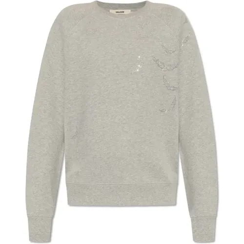 Oberteil Sweatshirt , Damen, Größe: L - Zadig & Voltaire - Modalova