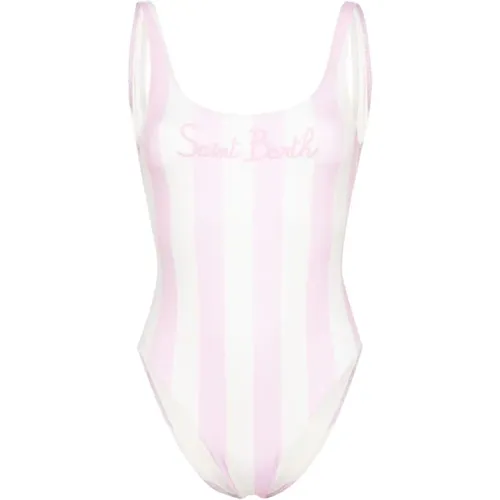Striped One-Piece Swimwear , female, Sizes: M - MC2 Saint Barth - Modalova