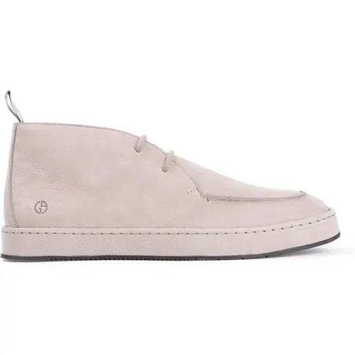 Laced Polacchino Shoes , male, Sizes: 11 UK, 8 1/2 UK, 8 UK - Giorgio Armani - Modalova