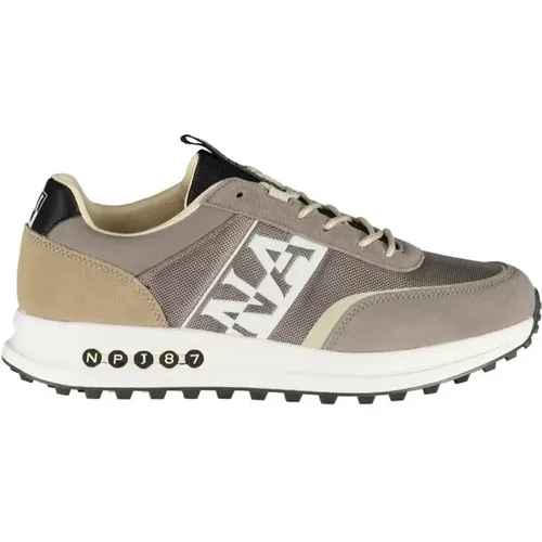 Elegant Lace-up Sport Sneakers , male, Sizes: 7 UK, 11 UK, 9 UK, 10 UK, 8 UK, 6 UK - Napapijri - Modalova