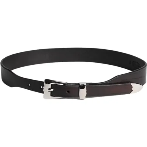 Belt with Texan buckle , female, Sizes: 75 CM - Department Five - Modalova
