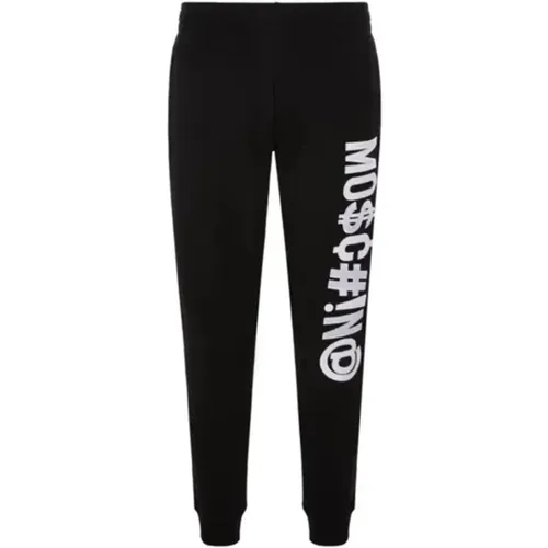 Logo Jogging Pants , male, Sizes: M - Moschino - Modalova