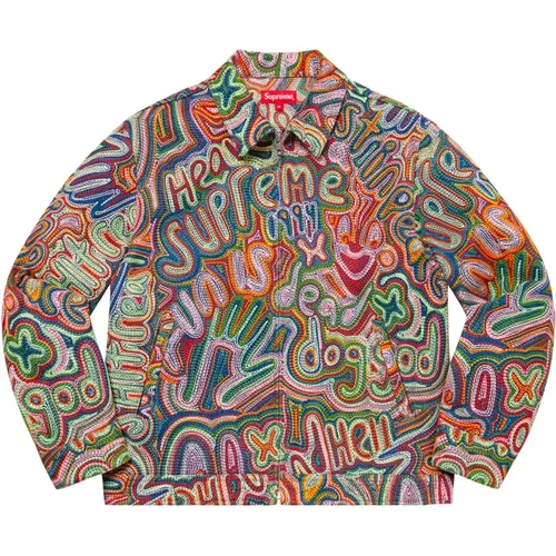 Limitierte Auflage Chainstitch Denim Jacket - Supreme - Modalova