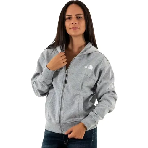 Essential Fz Hoodie , Damen, Größe: L - The North Face - Modalova