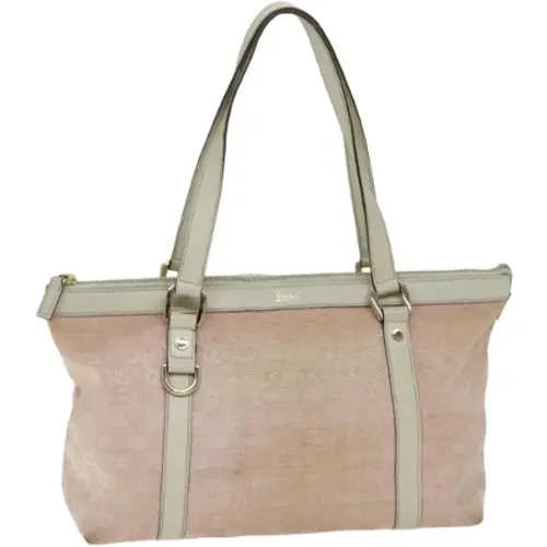 Pre-owned Canvas totes , female, Sizes: ONE SIZE - Gucci Vintage - Modalova