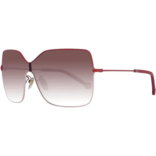 Rote Gradient Mono Linse Sonnenbrille - Carolina Herrera - Modalova