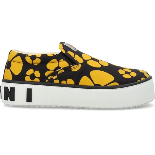 Black Sun Aw22 Women`s Sneakers , female, Sizes: 4 UK, 3 UK, 7 UK - Marni - Modalova