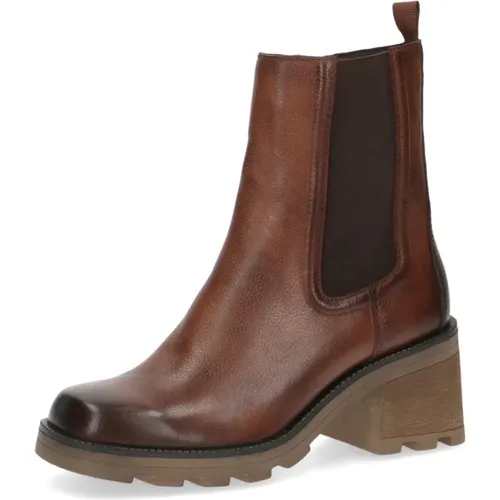 Braune Damen Stiefelette , Damen, Größe: 39 EU - Caprice - Modalova