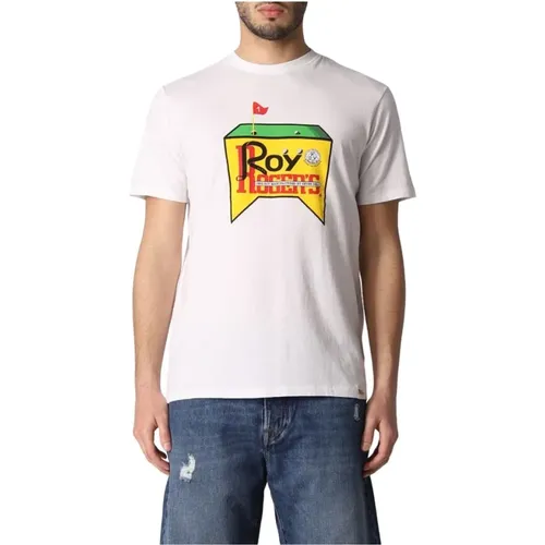 T-Shirts , Herren, Größe: 2XL - Roy Roger's - Modalova