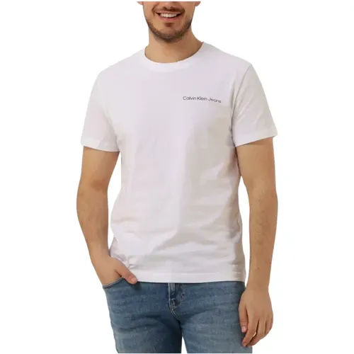 Herren Polo T-Shirt Chest Institutional - Calvin Klein - Modalova