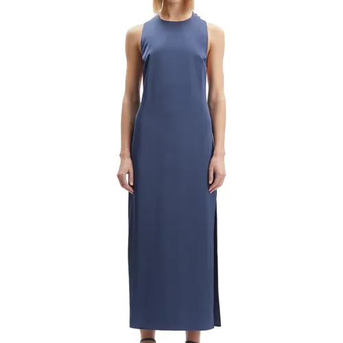 Twisted Back Sleeveless Midi Dress , female, Sizes: M - Samsøe Samsøe - Modalova