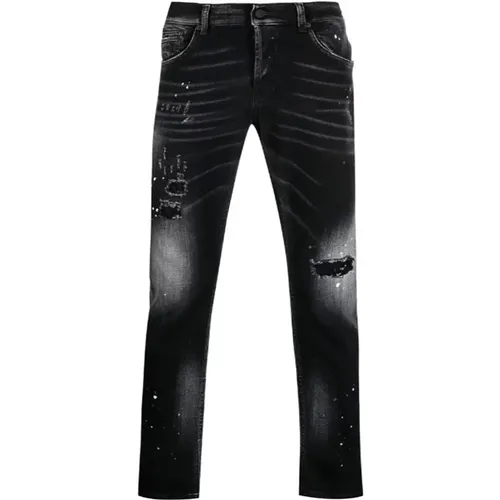 Slim-Fit Jeans , Herren, Größe: W40 - Dondup - Modalova