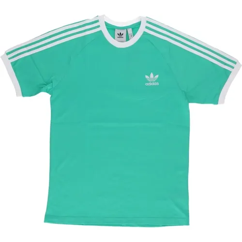 Stripes Tee - Hi Res Green Adidas - Adidas - Modalova