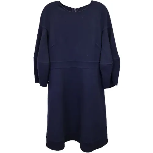 Pre-owned Wool dresses , female, Sizes: L - Oscar De La Renta Pre-owned - Modalova