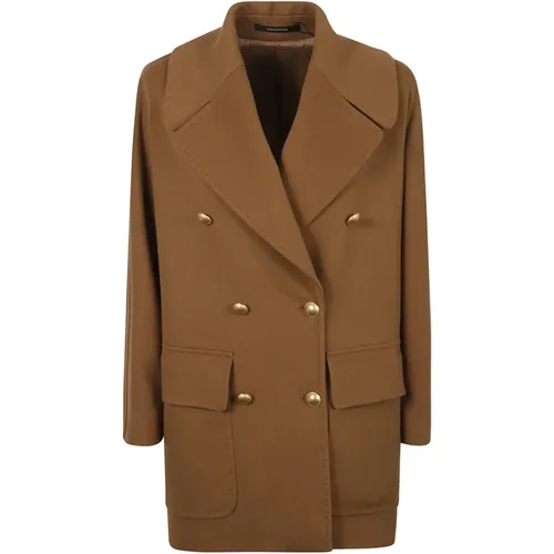 Womens Clothing Jackets Coats 180 Fango Aw23 , female, Sizes: L - Tagliatore - Modalova