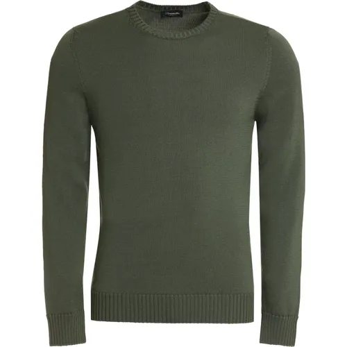 Gerippter Merinowollpullover , Herren, Größe: XL - Drumohr - Modalova