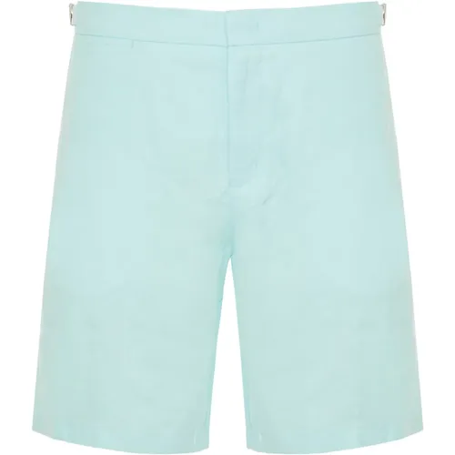 Norwich linen shorts , male, Sizes: W34 - Orlebar Brown - Modalova