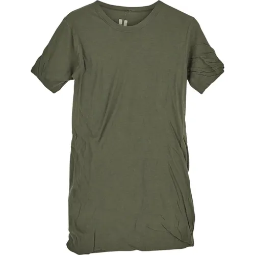 Doppel ss Baumwoll T-shirt , Herren, Größe: XL - Rick Owens - Modalova